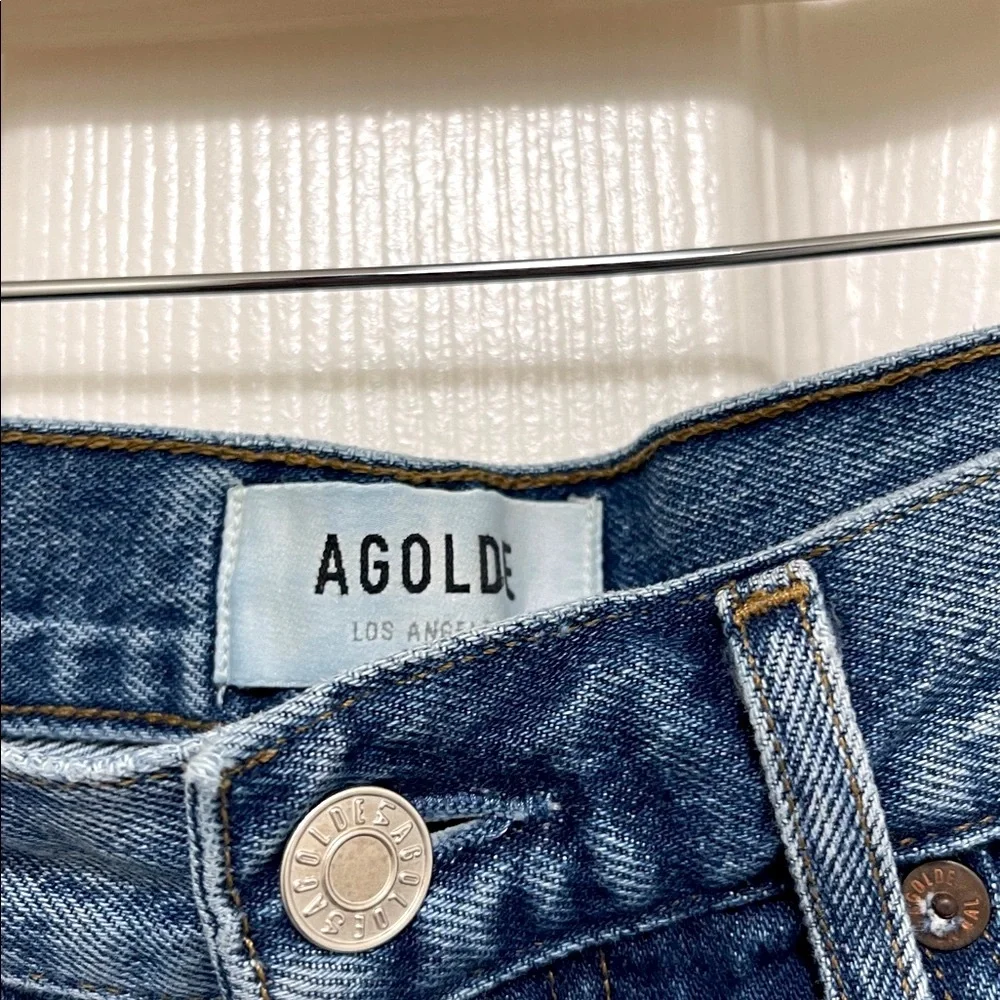 AGOLDE Parker Denim Shorts